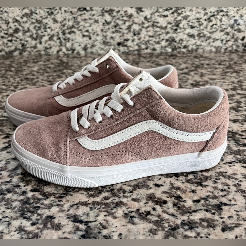 Vans Old Skool Shoe Dusty Pink Women’s size 5.5